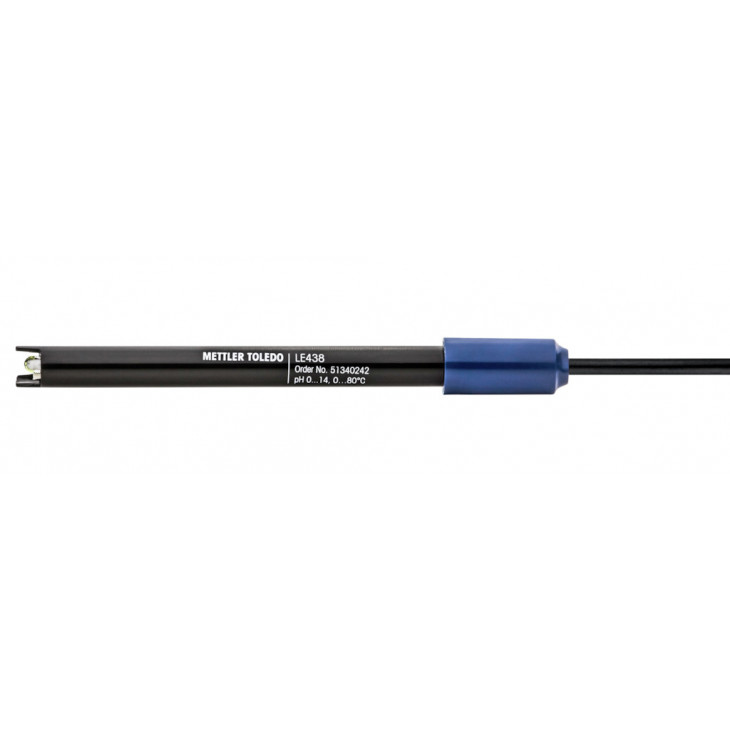 Electrode combinée de pH LE438 Mettler Toledo en plastique - cable 1M