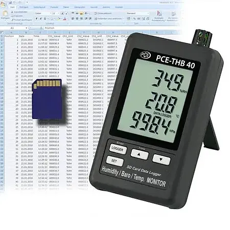 Thermohygromètre PCE-THB 40