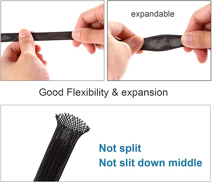 Manchon de Câble Cache Fil Rangement Câble