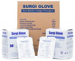 GANT STERILE A USAGE CHIRURGICAL en Latex (SURGI GLOVES)