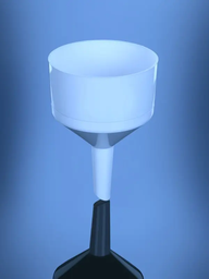 [527.303.13] ENTONNOIR BUCHNER EN PORCELAINE 84*143