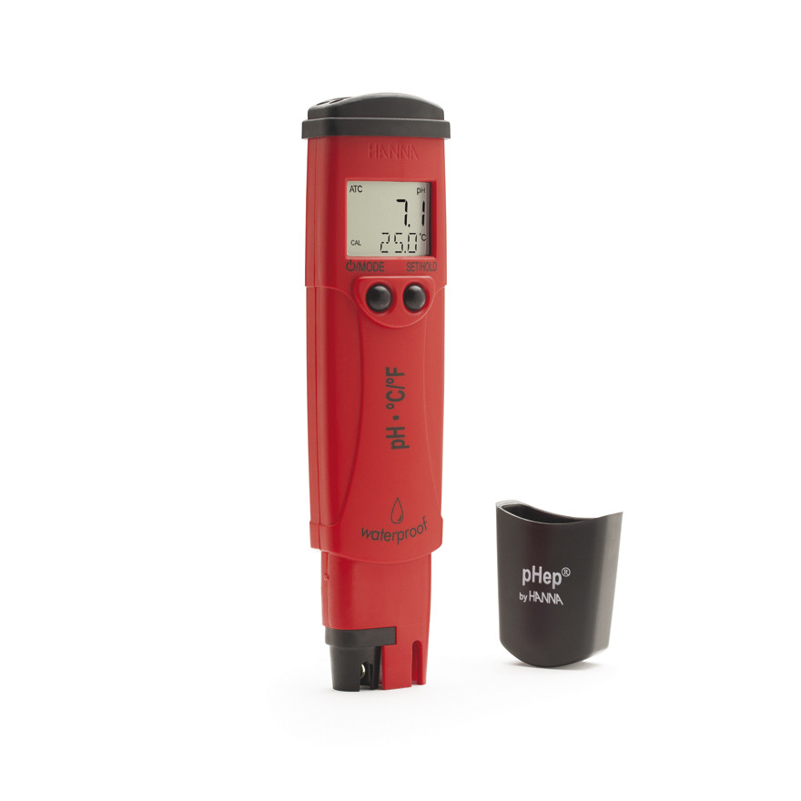 [HI98127] pHep 4, Testeur de pH/°C étanche, résolution 0,1 pH