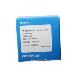 [1005-047] Papier filtre Qualitatif Whatman Grade 5 - Boite de 100
