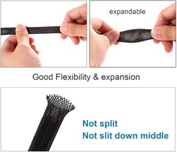 Manchon de Câble Cache Fil Rangement Câble