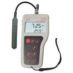 [AD330] CONDUCTIMETRE PORTABLE PROFESSIONNEL EC/TDS-TEMP WATERPROOF AVEC GLP