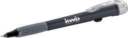 [B0719GMLSL] Couteau de précision (lame de scalpel 30°, manche caoutchouté) KWB