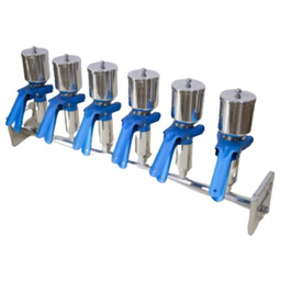 [AR226] RAMPE DE FILTRATION EN INOX 6 POSTES