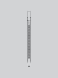 PIPETTES GRADUEES TYPE 1 EN VERRE CLASSE AS
